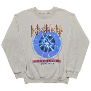 Retro‎ Def Leppard 1992 Adrenalize Tour Sweatshirt Mens S